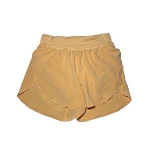 lululemon athletica Yellow Athletic Shorts